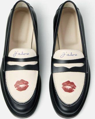 Duke + Dexter Duke + Dexter, Womens Wilde Kiss Penny Loafer - Womens, Size 3