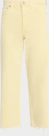 Rag & Bone Andi High-Rise Wide-Leg Ankle Jeans