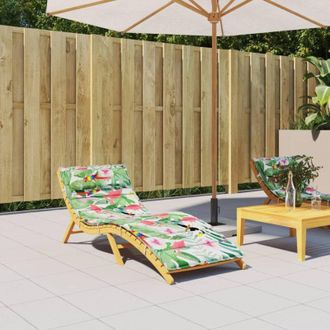 vidaXL Coj&iacute;n De Tumbona De Tela Oxford Multicolor 180x60x4 Cm Vidaxl