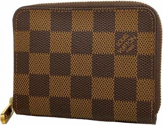Louis Vuitton Ebene Coin Purse/Coin Case (Pre-Owned)