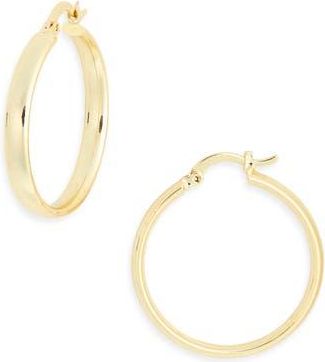 Argento Vivo Classic Hoop Earrings in Gold at Nordstrom Rack