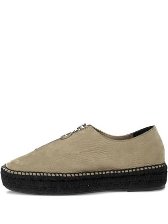 Alexander Wang Devon zip-fastening espadrilles - Neutrals