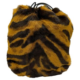 Jil Sander Jil Sander Tijgerprint Emmertas in Bruin Ponyhaar