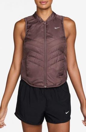 Nike Repel Warm Running Vest in Tattoo/Reflective Silver at Nordstrom Rack, Size X-Large
