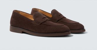 Brunello Cucinelli Mocasines de ante