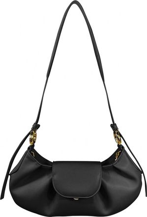 Themoir&egrave; Womens Mimesi Vegan Shoulder Bag In Black