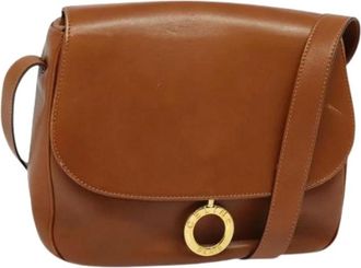 Celine Pre-owned Cross Body Bags, female, Brown, Size: ONE SIZE Pre-owned Leather celine-bags