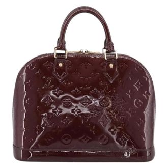 Louis Vuitton Pre-owned Canvas Handbag - Dames - Pre-owned - Bruin - Maat: ONE Size Leer