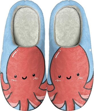 Generic [Warm Upgrade] Womens Warm Slippers Soft and Comfortable Warm Your Feet in Winter Womens Booties Slippers Outdoor (Red, 8.5)