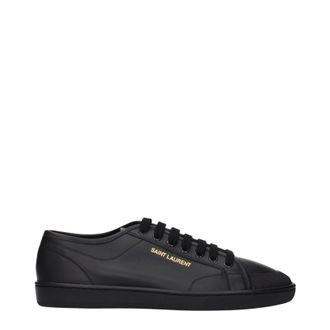 Saint Laurent Sneakers Greenwich Uomo dalla pelle nera