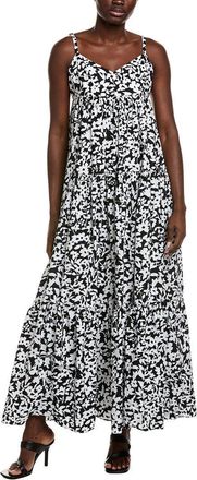 Michael Kors Tiered Floral Maxi Dress