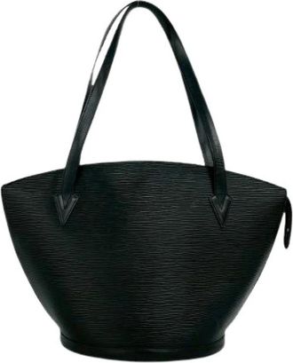 Louis Vuitton Pre-owned Saint Jacques Epi Leren Tote Tas - Dames - Vintage Shopper - Zwart - ONE Size - Leer - Vintage