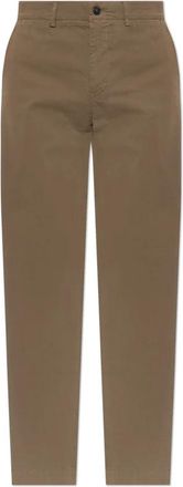 Etro Rechte broek - Heren - Straight fit broeken - Bruin - S - Katoen - Broeken