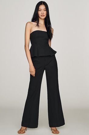 Maeve Jude Linen-Blend Trousers Pants