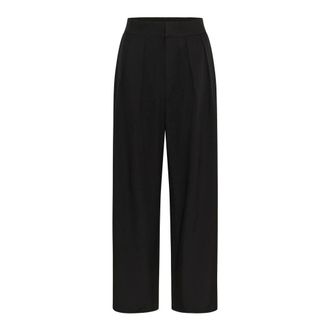 Kaffe Pantaloni - - Trousers - Donna - Nero - XL