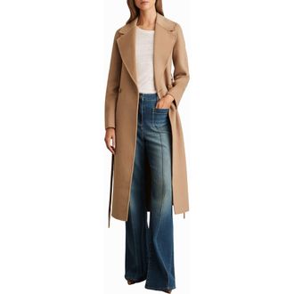 Reiss Lucia Coat in Camel at Nordstrom Rack, Size 10 Us / 14 Uk
