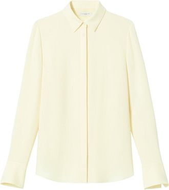 Lafayette 148 New York Plus Scottie Silk Blouse