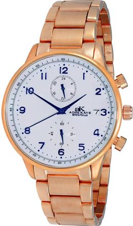 Adee Kaye Blitz Black Dial Gold-tone Mens Watch AK7281-MG