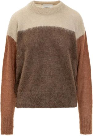 Isabel Marant Maglione con design color-block - Marrone