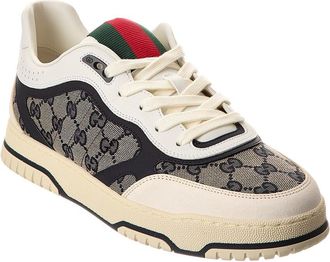 Gucci Re-Web Gg Canvas & Leather Sneaker