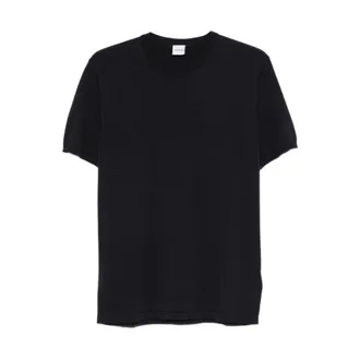 Aspesi T-Shirts, male, Blue, Size: XL Cotton T-shirt