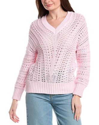 Tommy Bahama Beachy Cotton Open Stitch Sweater