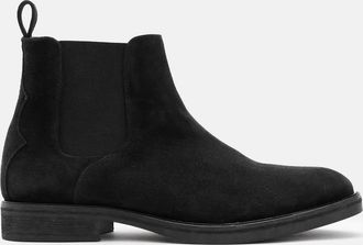 AllSaints Cow Suede Creed Suede Chelsea Boots, Size: UK 7/US 8/EU 41