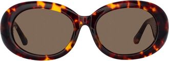 Linda Farrow LINA LFL1462 C2 Mens Sunglasses Tortoiseshell Size 55