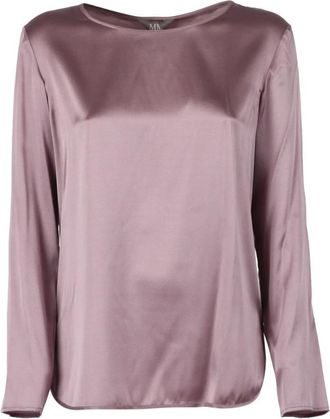 Max Mara Blouses, female, Purple, Size: M Moldava Blouse