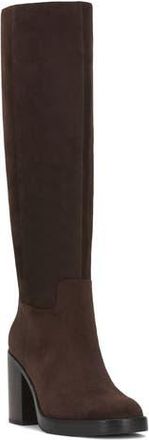 Vince Camuto Gibi Knee High Boot in Brownie Verona at Nordstrom Rack, Size 10 Ext Calf