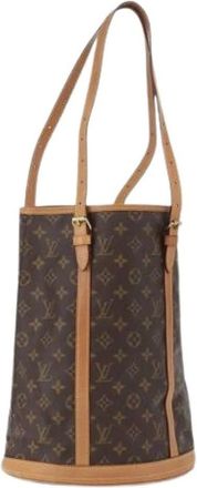 Louis Vuitton Pre-owned Bucket Bags, female, Brown, Size: ONE SIZE Pre-owned Bucket Bag