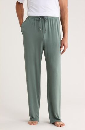 Nordstrom Cooling Pajama Pants in Green Balsam at Nordstrom, Size Xx-Large