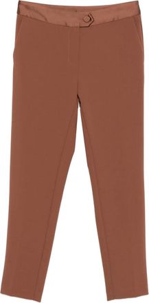 Imperial Pantaloni con bottoni - Marrone