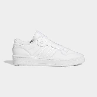 adidas Originals ADIDAS Originals Womens Rivalry Low Shoes - White Leather - Size UK 12
