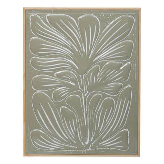 Atmosphera Decoraci&oacute;n Mural Lia 77x98cm Beige - Atmosphera Cr&eacute;ateur DInt&eacute;rieur