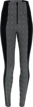 Freddy Pantaloni push up WR.UP in tessuto principe di galles