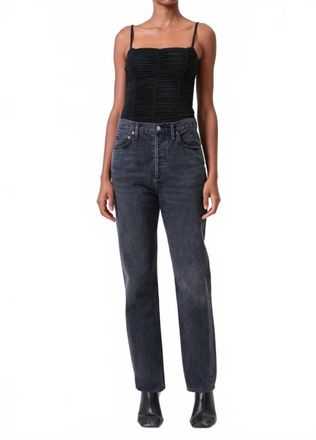 A Gold E 90s Pinch Waist Straight Leg Jean In Hitch