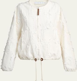 Proenza Schouler Madigan Cotton-Blend Jacquard Jacket