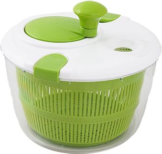 OEM Centrifugadora De Ensalada, 5 L, Sin Bpa, Recipiente Transparente, Para Verduras Y Frutas
