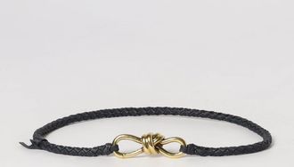 Bottega Veneta Cintura Andiamo in pelle intrecciata