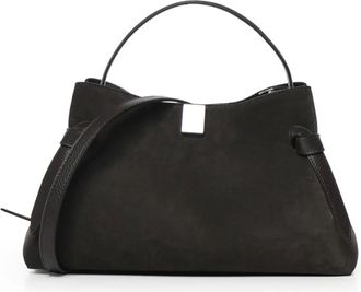 Yuzefi Gyoza Suede - Dames - Tassen - Zwart - Maat: ONE Size Su&egrave;de