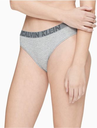 Calvin Klein Calvin Klein Womens Ultimate Cotton Bikini - Grey - XS