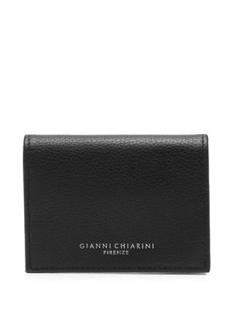 Gianni Chiarini leather wallet - women - Calf Leather - One Size - Black