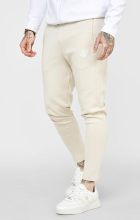 Siksilk Pantal&oacute;n con cinta color piedra para hombre SikSilk M