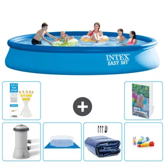 Intex Piscina Easy Set Redonda - 457x84 Cm - 7-piezas S220