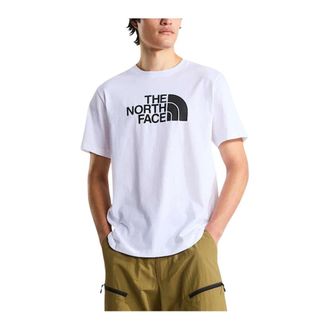 The North Face Outdoor Tops, male, White, Size: 2XL Printed Short Sleeve Round Neck T-Shirt
