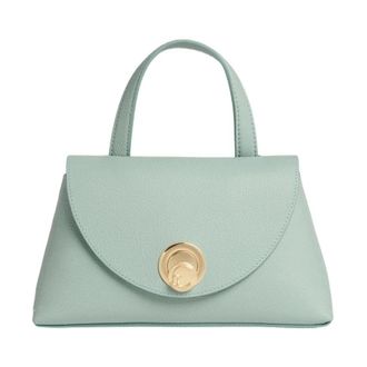 Coccinelle Nikla Small Shoulder Bag - Dames - Handtassen - Blauw - ONE Size - Leer - Tassen