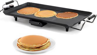 MegaChef 21 Inch Electric Grill with Drip Tray and Non-Stick Coating