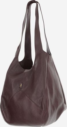 Chlo&eacute; Womens Hobo Balloon Bag Brown Leather Shoulder