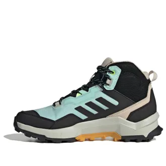 adidas (WMNS) adidas TERREX AX4 Mid GORE-TEX Hiking Semi Flash Aqua Core Black Preloved Yellow IF4850